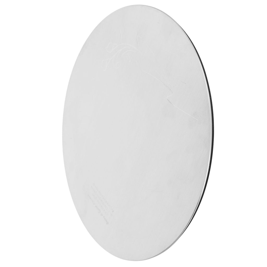 Round Sushi Plate Innovative 304 Stainless Steel Cake Dessert Dish Tray for Kitchen RestaurantL