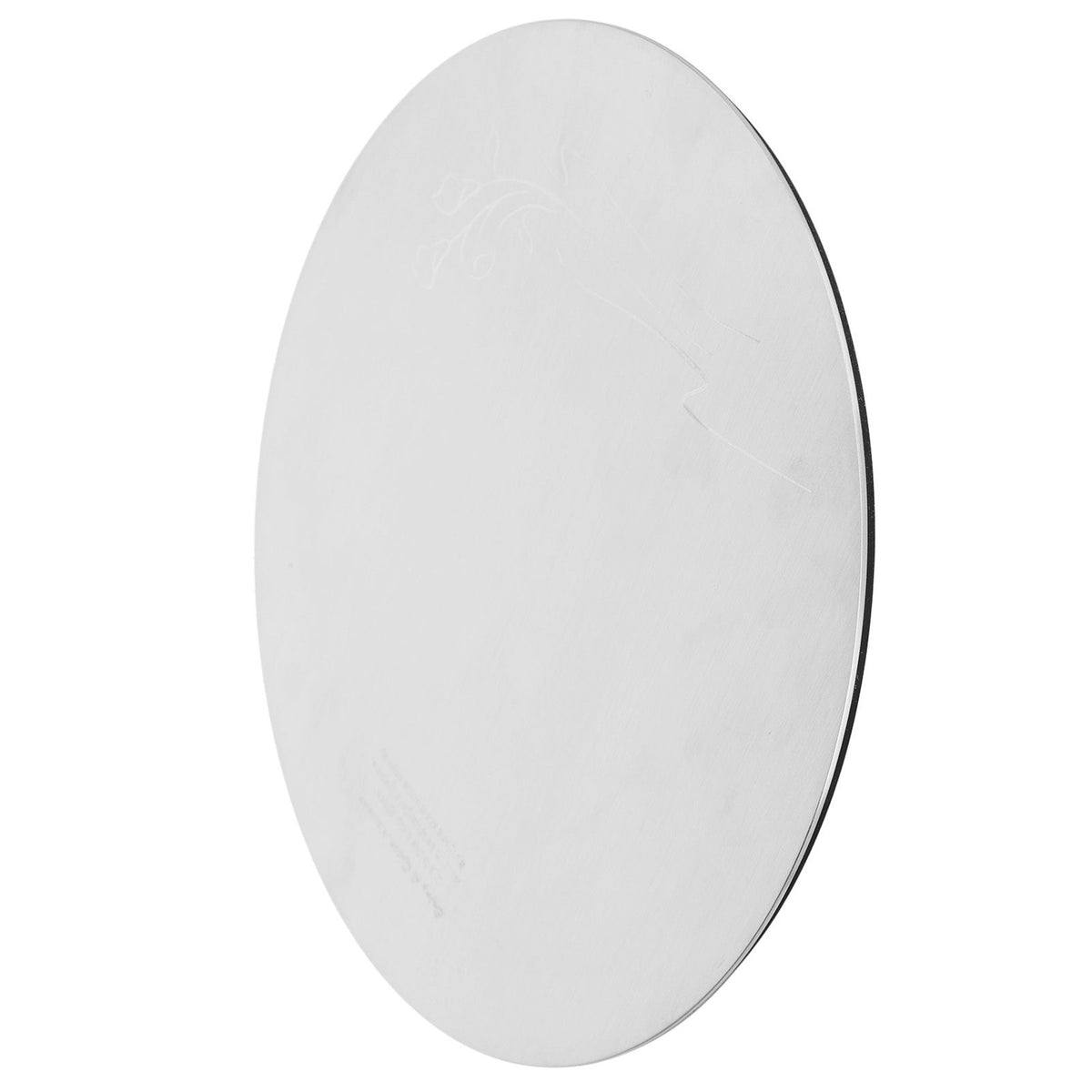 Round Sushi Plate Innovative 304 Stainless Steel Cake Dessert Dish Tray for Kitchen RestaurantL