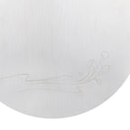 Round Sushi Plate Innovative 304 Stainless Steel Cake Dessert Dish Tray for Kitchen RestaurantL