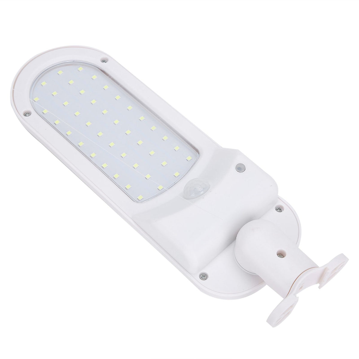 Outdoor LED Solar Light Garden Human Body Induction Wall Lamp IP65 Waterproof White