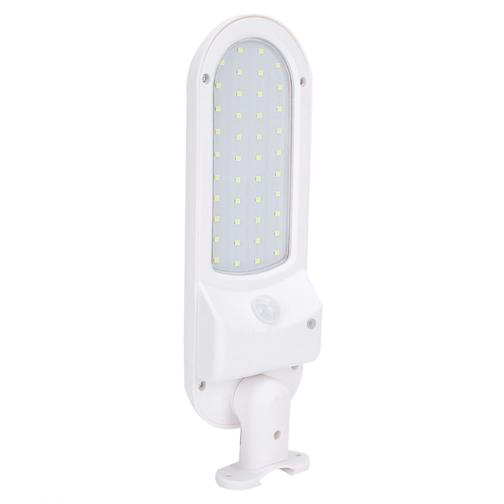 Outdoor LED Solar Light Garden Human Body Induction Wall Lamp IP65 Waterproof White