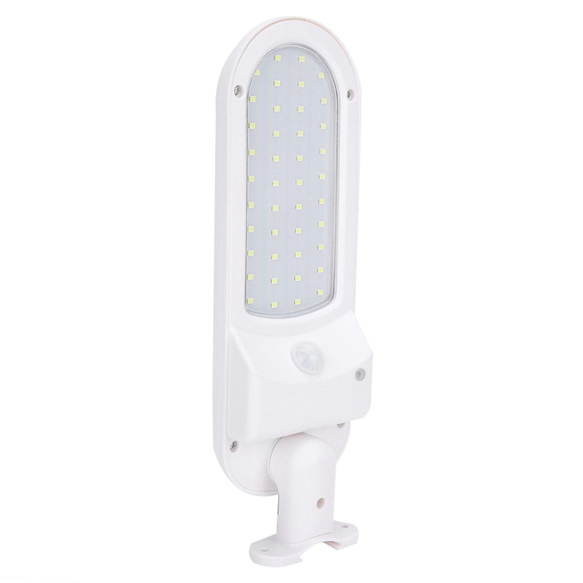 Outdoor LED Solar Light Garden Human Body Induction Wall Lamp IP65 Waterproof White