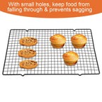 Stainless Steel Cooling and Baking Rack Nonstick Cooking Grill Tray For Biscuit / Cake / Bread