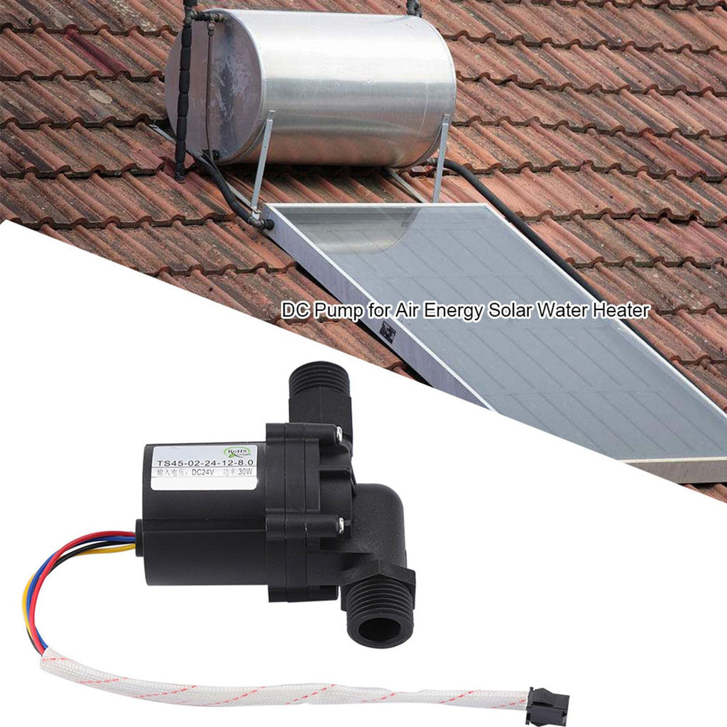 24 Water Adjustable Circulation DC Pump for Air Energy Solar Water Heater
