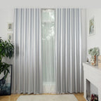Thickened Full Blackout Curtains Bedroom Sunscreen Heat Insulation Sunshade With S Hook 2.8m Width 2m Height