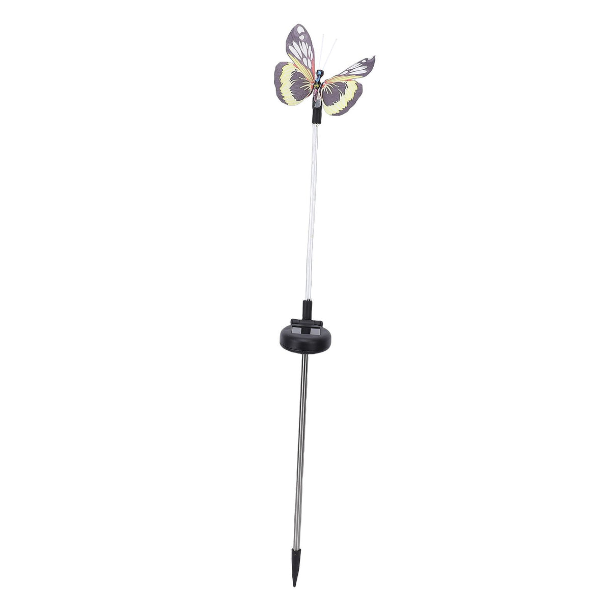 2 Pack Solar Lights LED Lawn Lights RGB Color Changing Outdoor Rainproof ABS Solar Powered Butterfly Decorative Landscape Lighting for Yard Patio Lawn Pathway