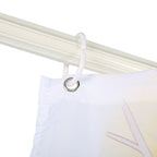 Small Tree Pattern Waterproof Mildew Proof Shower Curtain with Hooks Bathroom Decor150x180cm