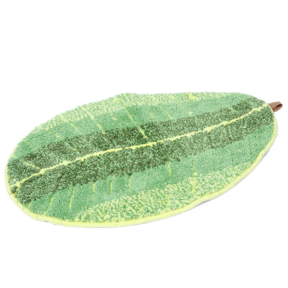 Leaf shaped Floor Mat Entrance Non slip Door Mat for Living Room Bedroom Home Supplies