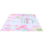 Summer Floral Pattern Shower Curtain with Hook Bathroom Curtain for Home Bathtubs180x200cm