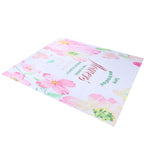 Summer Floral Pattern Shower Curtain with Hook Bathroom Curtain for Home Bathtubs180x200cm