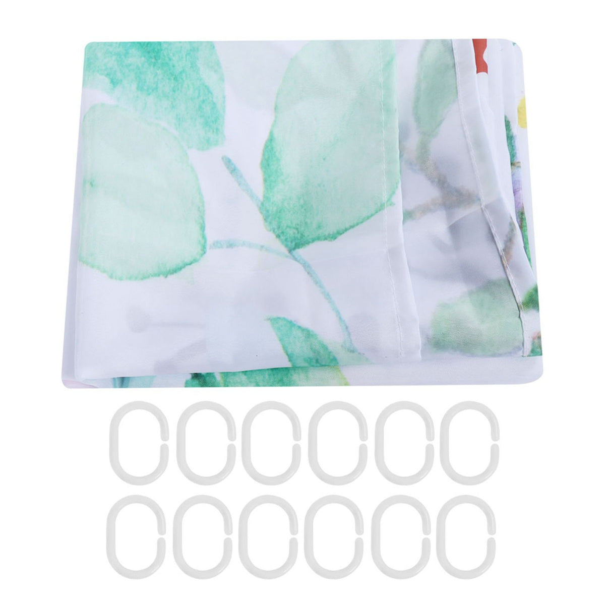 Plant Pattern Shower Curtain Innovative Waterproof Bath Curtain for Bathroom Home Bathtubs150x180cm