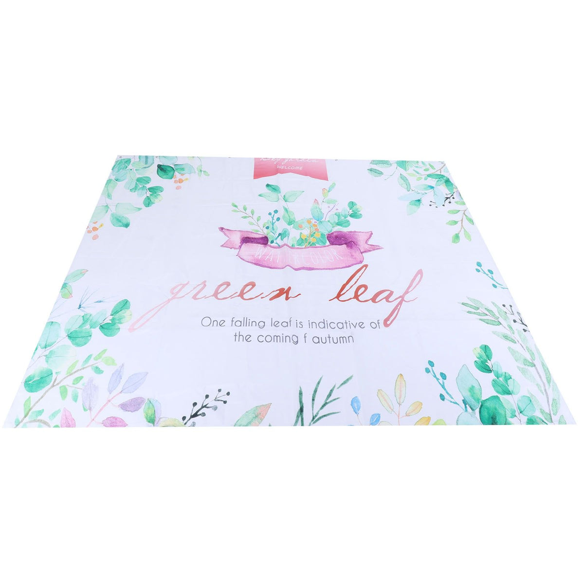Plant Pattern Shower Curtain Innovative Waterproof Bath Curtain for Bathroom Home Bathtubs180x200cm