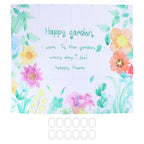 Floral Pattern Shower Curtain Summer Polyester Waterproof Curtain Bathroom Home Decoration5.9x5.9ft
