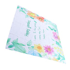 Floral Pattern Shower Curtain Summer Polyester Waterproof Curtain Bathroom Home Decoration5.9x5.9ft