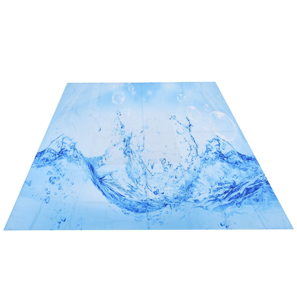Innovative Pattern Curtain Waterproof Bright Color Shower Curtain for Bathroom Home Bathtub180x180cm