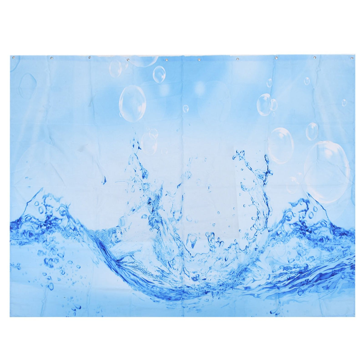 Innovative Pattern Curtain Waterproof Bright Color Shower Curtain for Bathroom Home Bathtub180x180cm