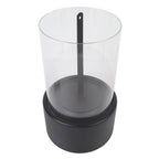 Table Top Fireplace Potable Smokeless Indoor Outdoor Tabletop Fireplace Centerpiece for Home Black