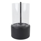 Table Top Fireplace Potable Smokeless Indoor Outdoor Tabletop Fireplace Centerpiece for Home Black