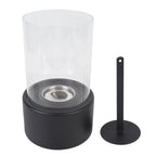 Table Top Fireplace Potable Smokeless Indoor Outdoor Tabletop Fireplace Centerpiece for Home Black