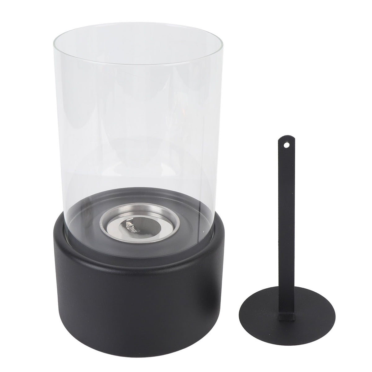 Table Top Fireplace Potable Smokeless Indoor Outdoor Tabletop Fireplace Centerpiece for Home Black
