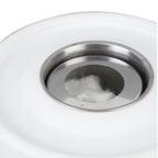Table Top Fireplace Potable Smokeless Indoor Outdoor Tabletop Fireplace Centerpiece for Home White
