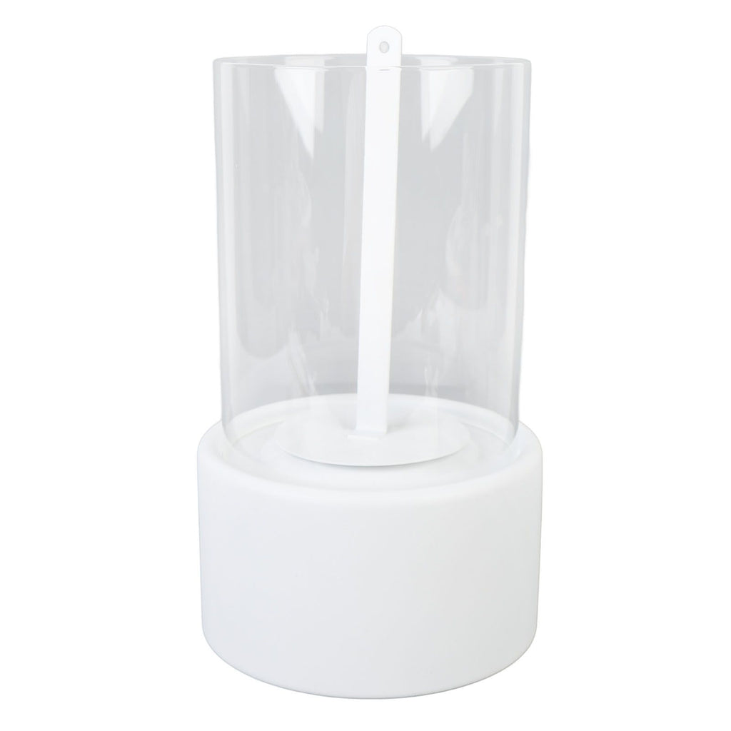 Table Top Fireplace Potable Smokeless Indoor Outdoor Tabletop Fireplace Centerpiece for Home White