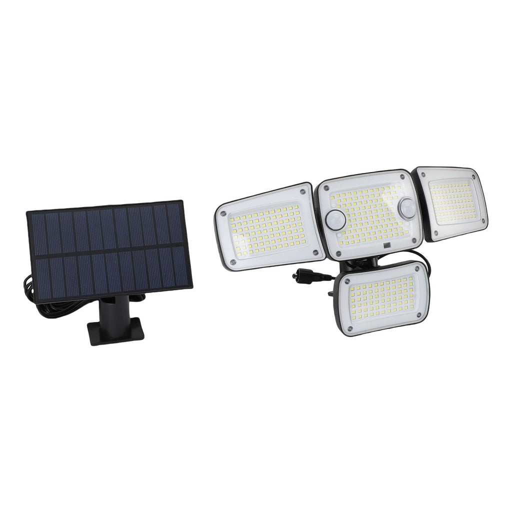 Solar Outdoor Light with Motion Sensor IP65 Water Proof 270° Wide Angle Flood Wall Mount 3 Modes for Backyard Yard