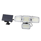 Solar Outdoor Light with Motion Sensor IP65 Water Proof 270° Wide Angle Flood Wall Mount 3 Modes for Backyard Yard