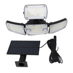 Solar Outdoor Light with Motion Sensor IP65 Water Proof 270° Wide Angle Flood Wall Mount 3 Modes for Backyard Yard
