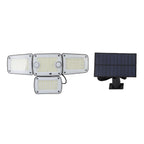 Solar Outdoor Light with Motion Sensor IP65 Water Proof 270° Wide Angle Flood Wall Mount 3 Modes for Backyard Yard