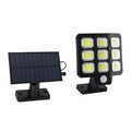 Outdoor Solar Light 240 LEDs 3000LM 6500K 3 Modes IP65 Waterproofing Solar Flood Light with Remote Control and 16ft Cable