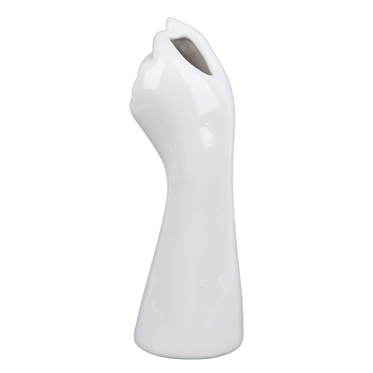 Human Body Ceramic Hand Vase Decorative Crafts Creative Living Room Ornament Vase