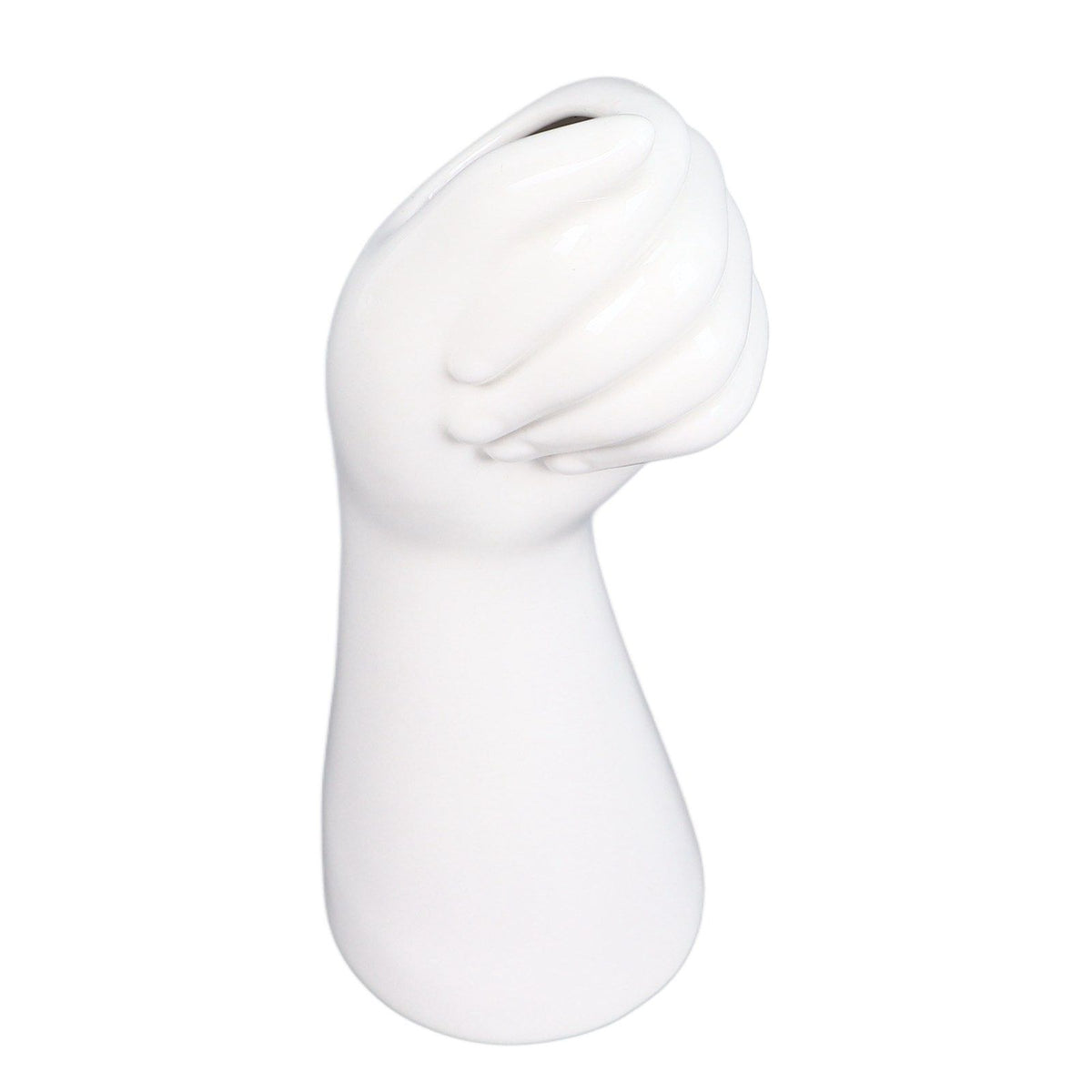 Human Body Ceramic Hand Vase Decorative Crafts Creative Living Room Ornament Vase