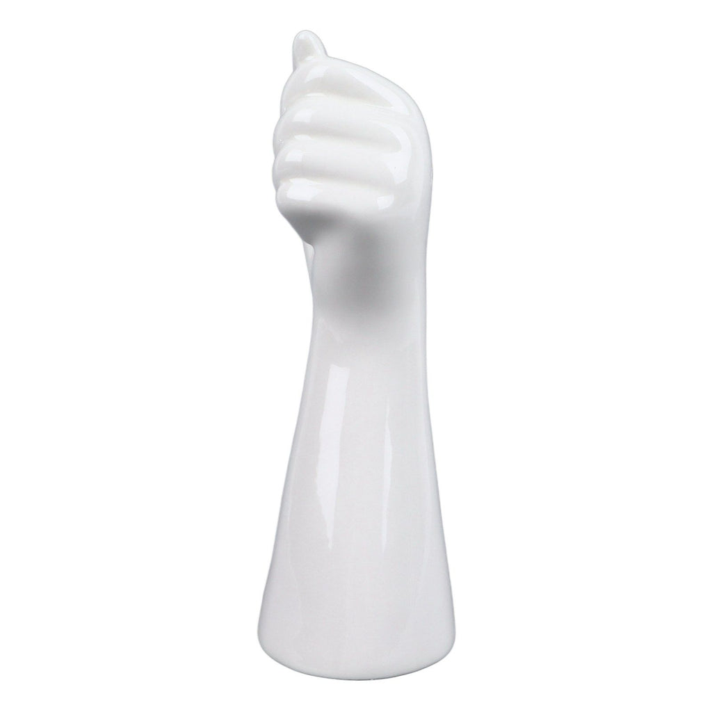 Human Body Ceramic Hand Vase Decorative Crafts Creative Living Room Ornament Vase