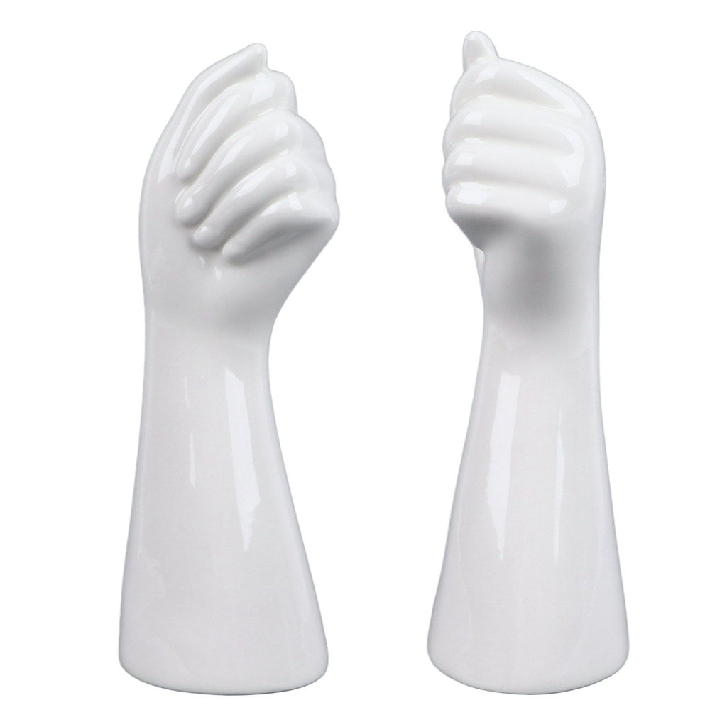 Human Body Ceramic Hand Vase Decorative Crafts Creative Living Room Ornament Vase