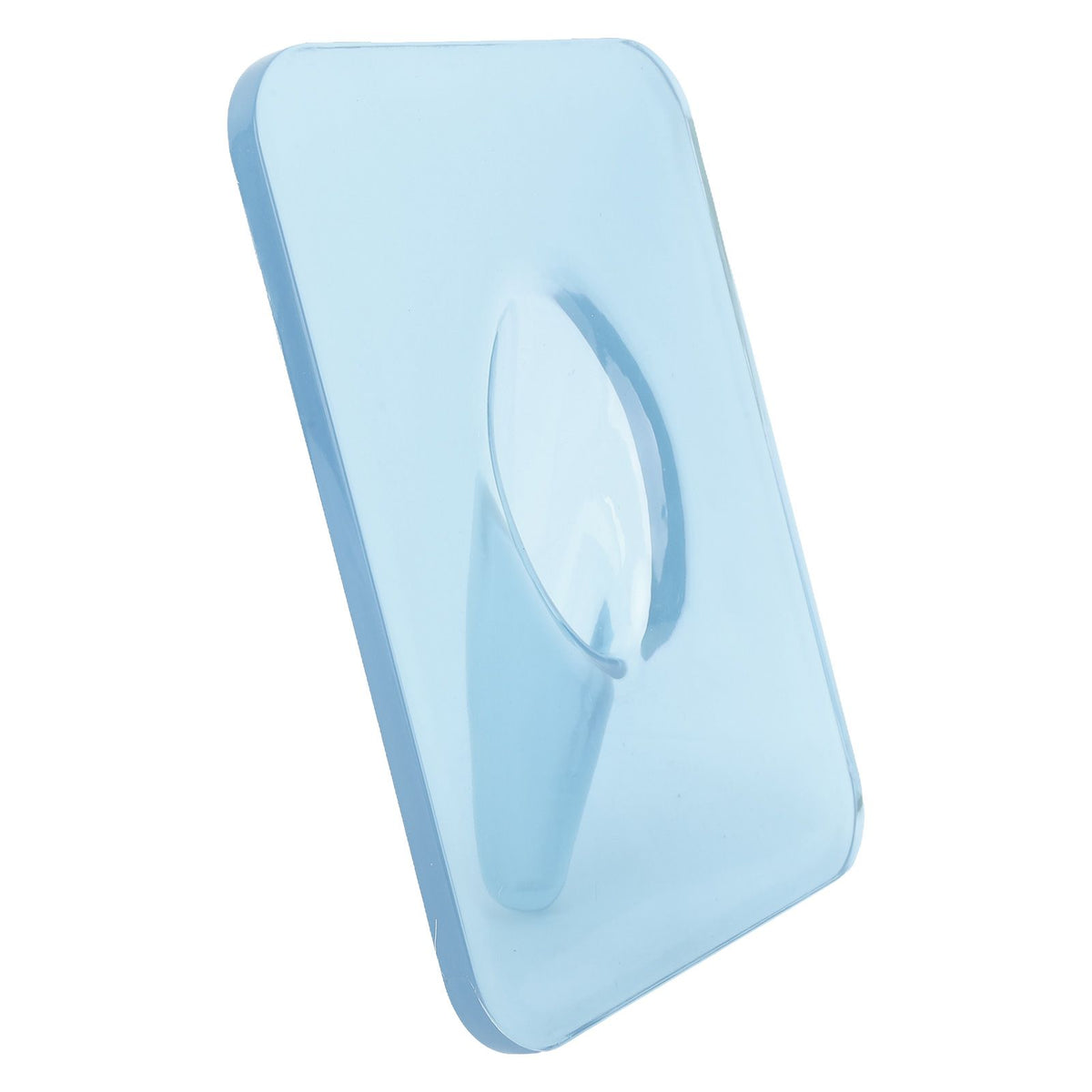 Photo Frame Flower Vase Acrylic Rectangle Centerpiece Clear Hydroponic Floral Vase for Dining Table Home Office Blue