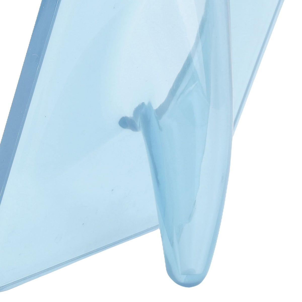 Photo Frame Flower Vase Acrylic Rectangle Centerpiece Clear Hydroponic Floral Vase for Dining Table Home Office Blue