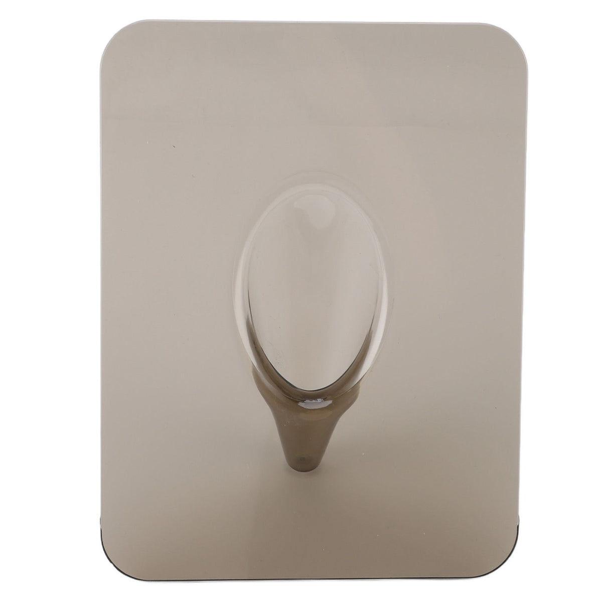 Picture Frame Vase for Flowers Acrylic Modern Clear Rectangular Vase Centerpiece for Home Wedding Decor Grey