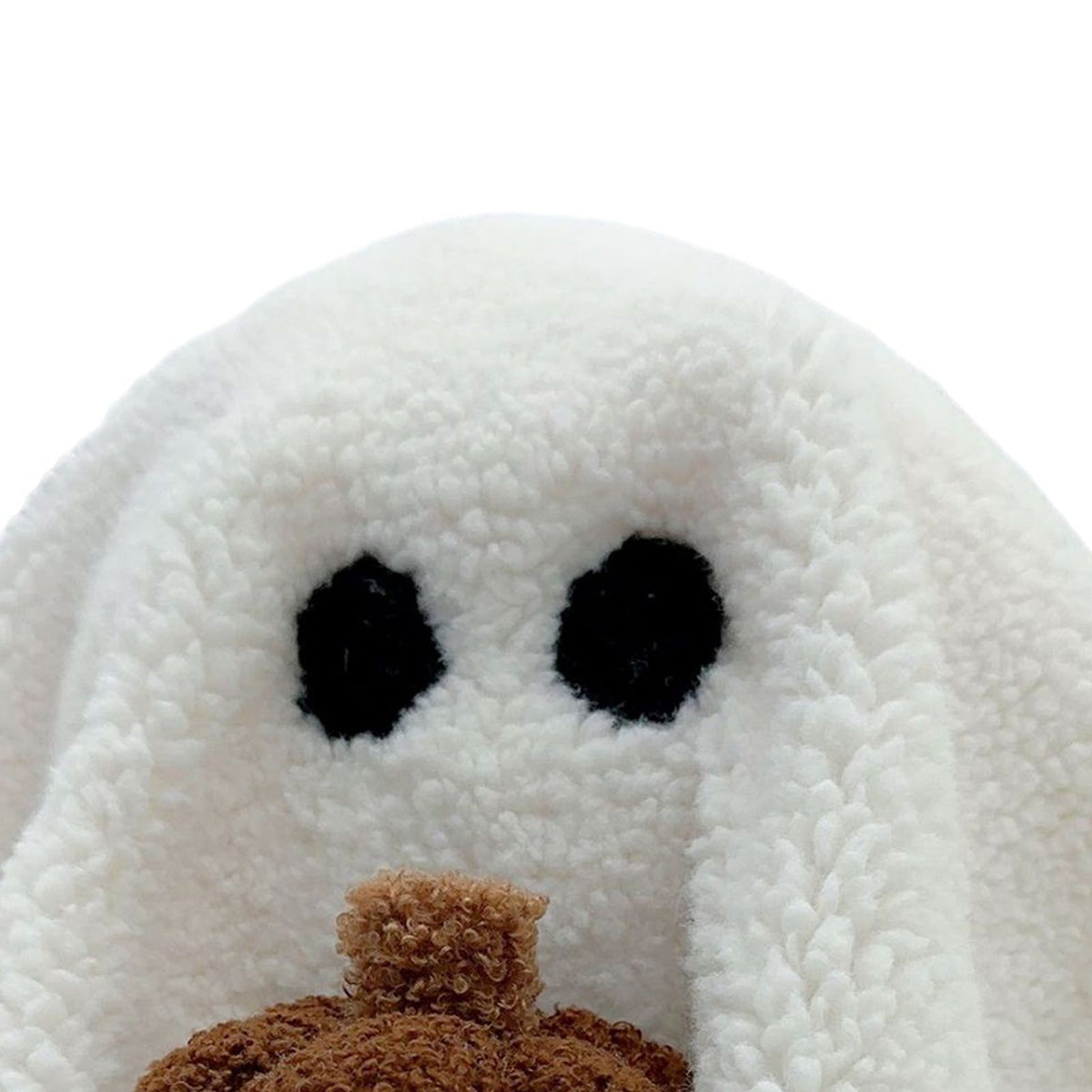 Ghost with Pumpkin Pillow Cute PP Cotton Stuffed Ghost Throw Pillow for Festive Party Haunted House Decor