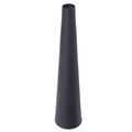 Small Flower Vase Innovative Nordic Aluminum Decorative Narrow Neck Taper Floral Vase for TV Cabinet Dining Table Black Large