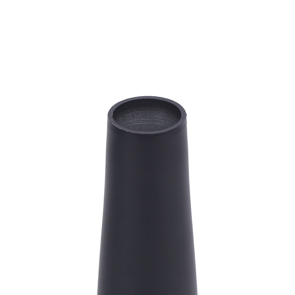 Small Flower Vase Innovative Nordic Aluminum Decorative Narrow Neck Taper Floral Vase for TV Cabinet Dining Table Black Large