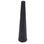 Small Flower Vase Innovative Nordic Aluminum Decorative Narrow Neck Taper Floral Vase for TV Cabinet Dining Table Black Large