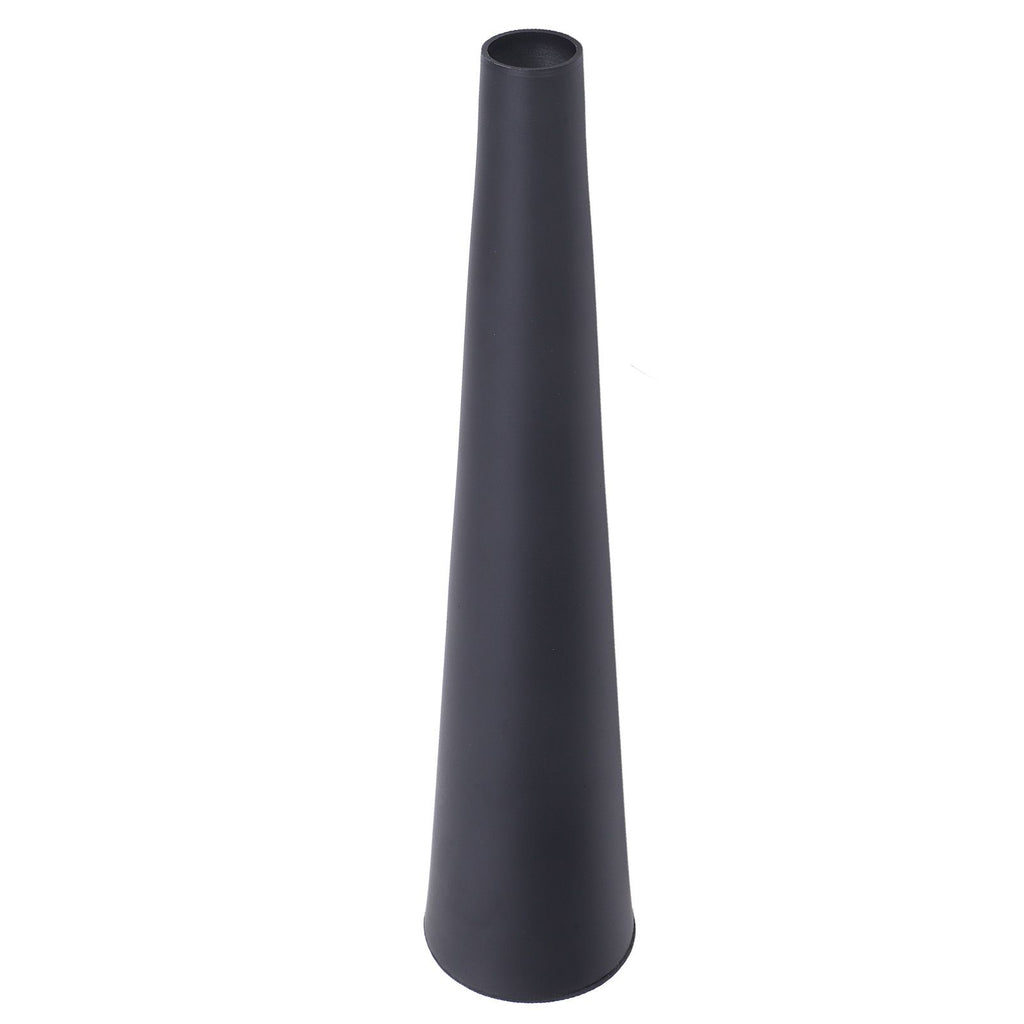 Small Flower Vase Innovative Nordic Aluminum Decorative Narrow Neck Taper Floral Vase for TV Cabinet Dining Table Black Small