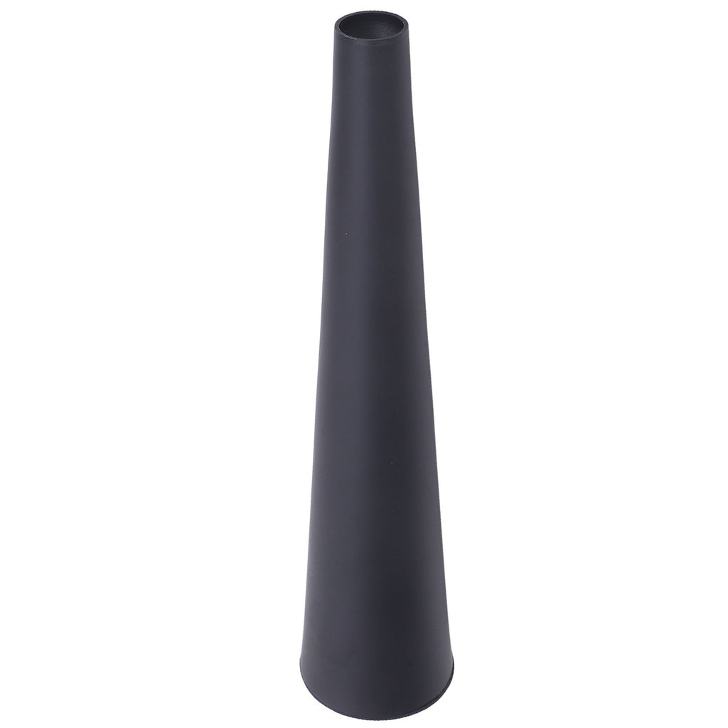 Small Flower Vase Innovative Nordic Aluminum Decorative Narrow Neck Taper Floral Vase for TV Cabinet Dining Table Black Small