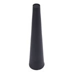 Small Flower Vase Innovative Nordic Aluminum Decorative Narrow Neck Taper Floral Vase for TV Cabinet Dining Table Black Small