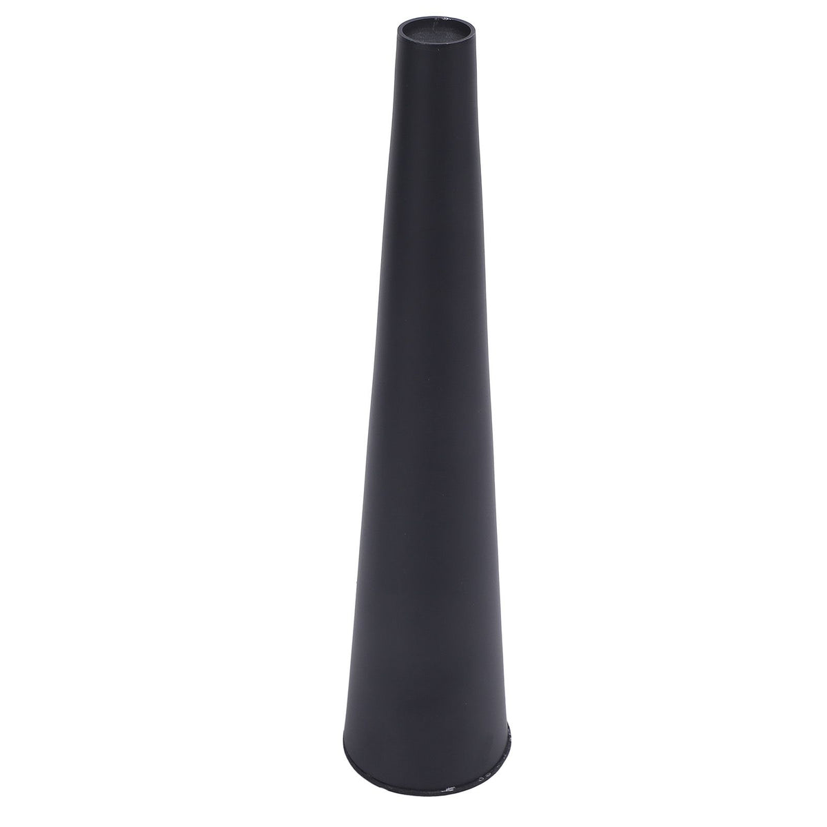 Small Flower Vase Innovative Nordic Aluminum Decorative Narrow Neck Taper Floral Vase for TV Cabinet Dining Table Black Small