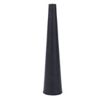 Small Flower Vase Innovative Nordic Aluminum Decorative Narrow Neck Taper Floral Vase for TV Cabinet Dining Table Black Small