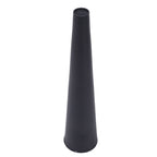 Small Flower Vase Innovative Nordic Aluminum Decorative Narrow Neck Taper Floral Vase for TV Cabinet Dining Table Black Small