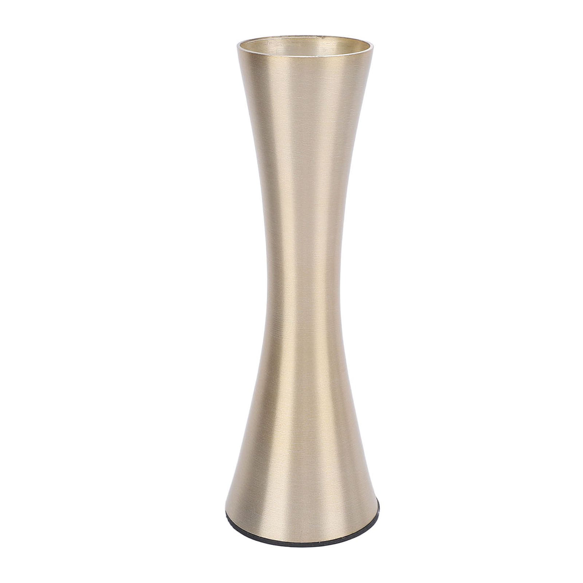 Tall Slim Flower Vase Elegant Gold Metal Vase Wedding Table Centerpiece Decorations for Home Bedroom Living Room Office