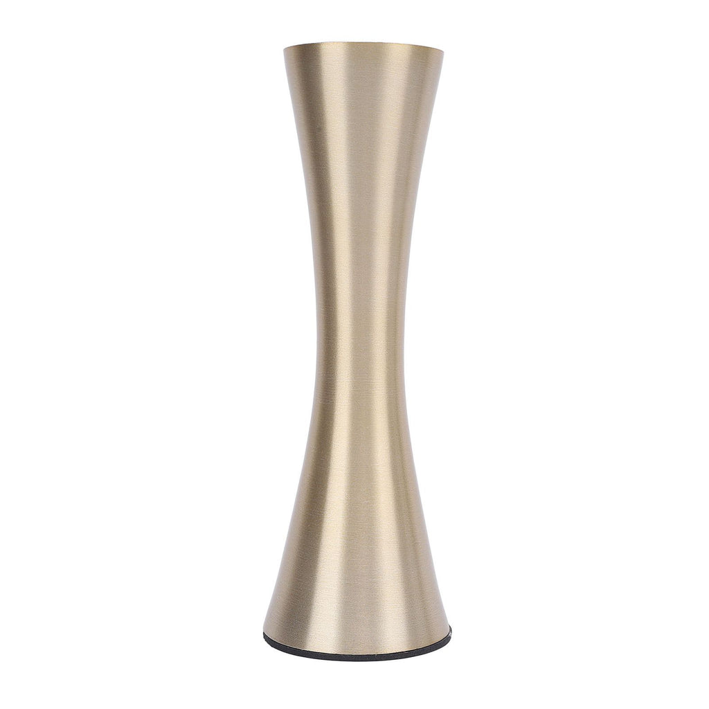 Tall Slim Flower Vase Elegant Gold Metal Vase Wedding Table Centerpiece Decorations for Home Bedroom Living Room Office